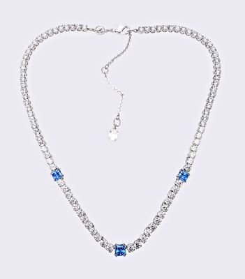 NEW 100% Authentic SWAROVSKI Sparkle Blue White Matrix Tennis