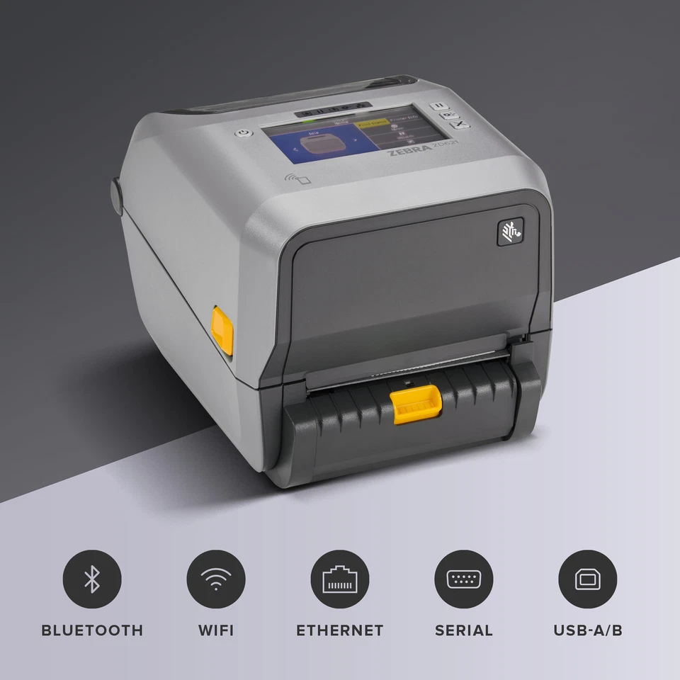 ZEBRA ZD621 Thermal Printer Color Touch LCD 203dpi 4" - Peeler ZD6A142-D11L01EZ - Image 2 of 4