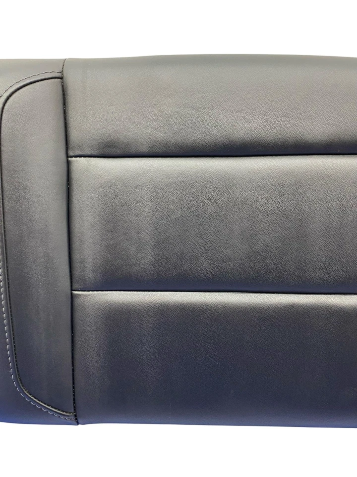 Porsche 911 991.1 2014 OEM trasero izquierdo lado del conductor cojín del asiento superior | negro (Az) Foto 4 de 4