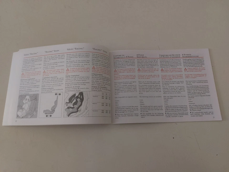 Ferrari 360 Modena 360 Spider Manuale Programma Carrozzeria Scaglietti - Immagine 3 di 4