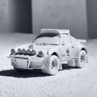 Hot Wheels x Daniel Arsham Eroded Porsche Safari FACTORY SEALED MATTEL CREATIONS