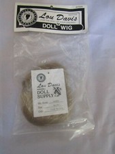NOS Vintage Lou Davis Doll Wig- Pale Blond- Doris- Size 10-11