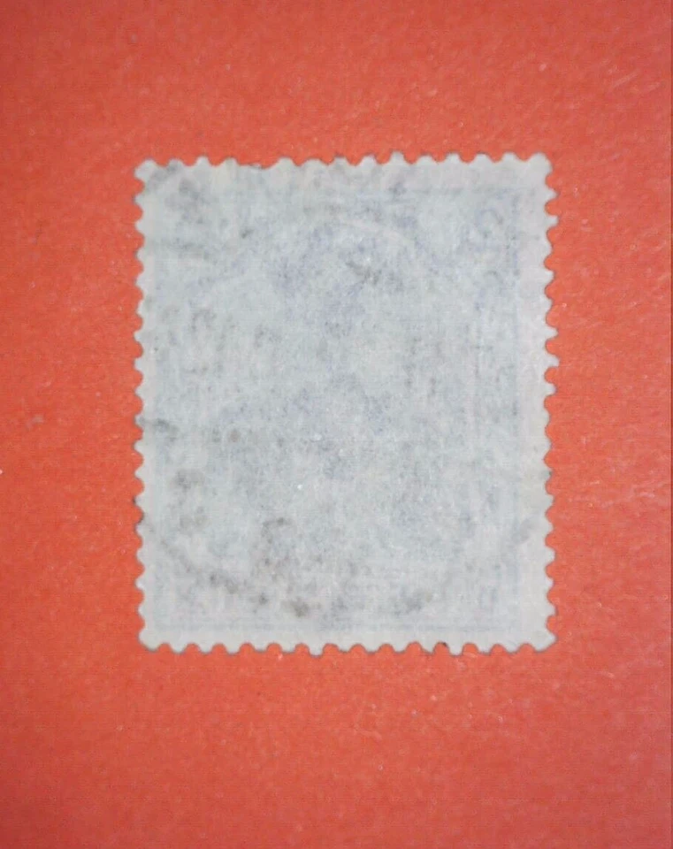 GERMAN RARE ULTRAMARINE, DEUTSCHES REICH 20 PF, 1900s, STAMP COLLECTION - Image 2 of 2