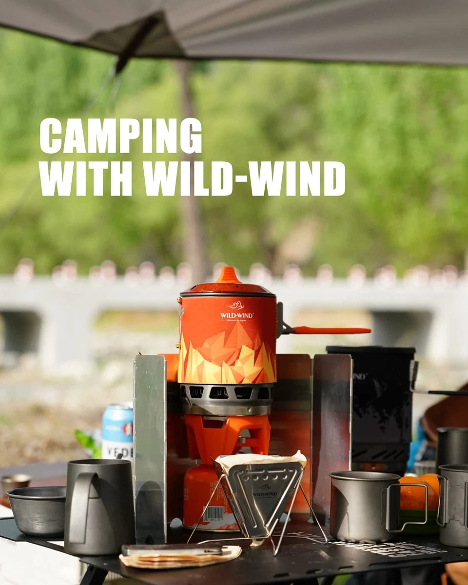 WILD-WIND Star X3 Outdoor Camping and Backpacking Stove Cooking System (  0.8-1 L | eBay