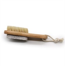 PUMICE BACKED BRUSH Bath Shower Exfoliating Scrub Massage Luxury Skin Care