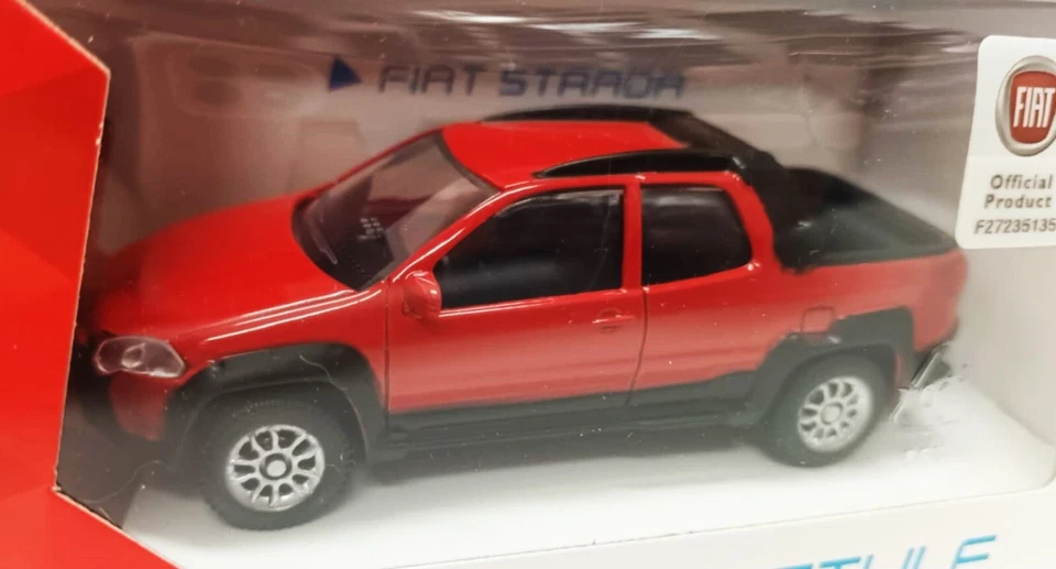 Fiat Strada Rosso Red Mondo Motors 1:43 Nuovo 1/43 - Immagine 3 di 4