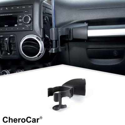 Co-Pilot Dash Cup / Phone Holder Mount Bracket For 2011-17 Jeep Wrangler JK JKU