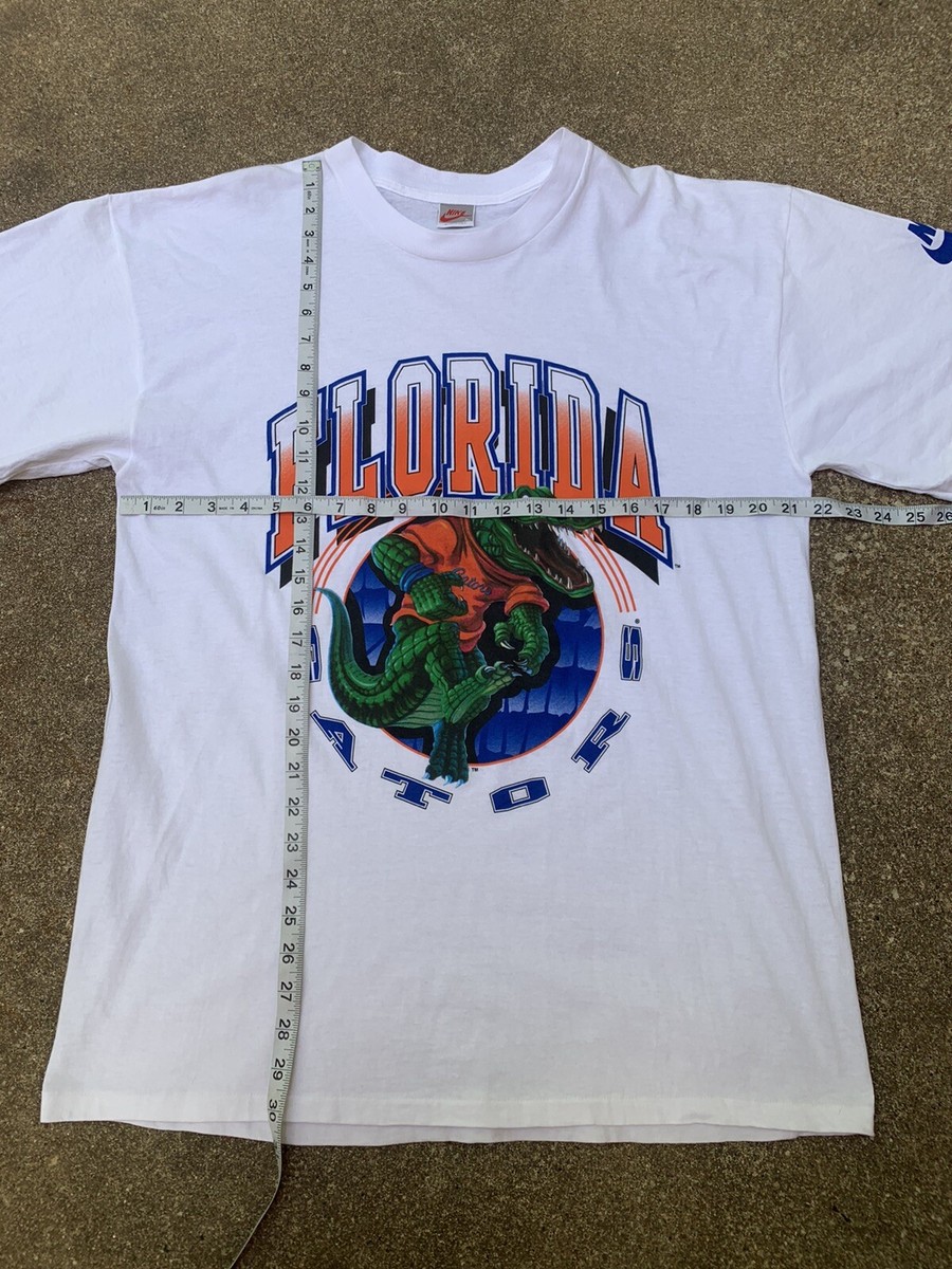 80s カナダ製 FLORIDA GATORS フットボール Tシャツ L 白 80s カナダ製 FLORIDA GATORS フットボール Tシャツ L 白