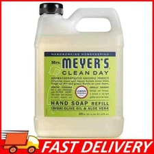 Mrs. Meyer's Clean Day Liquid Hand Soap Refill Biodegradable Lemon Verbena, 33oz