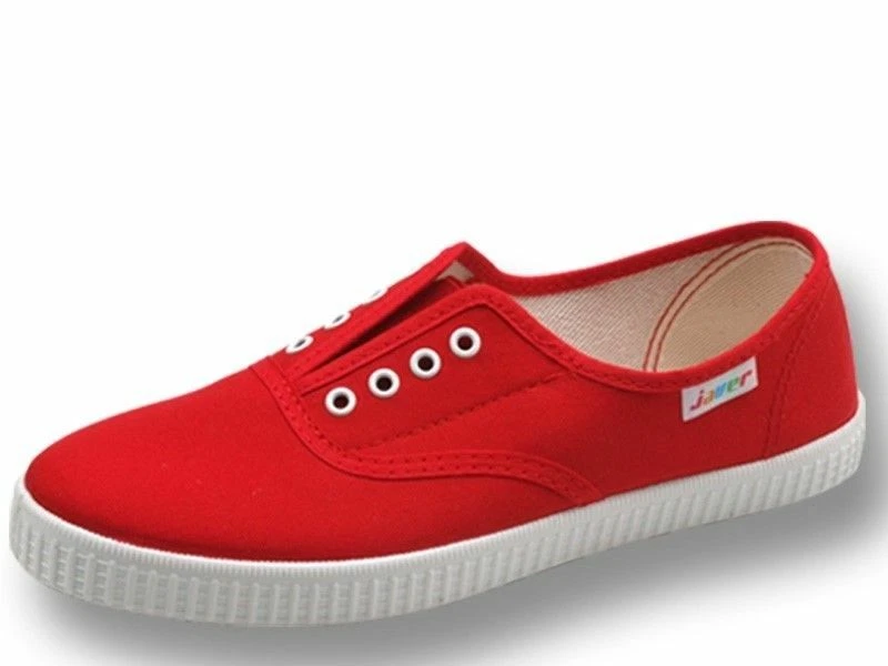 UNISEX MENS WOMEN S JAVER FLOSSY ELASTICATED EYLET PLIMSOLLS FLAT