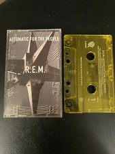 R.E.M. - Automatic For The People - Cassette Tape - Original Yellow