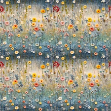 Floral printed cowhide hide, genuine leather for crafts, Floral Leather