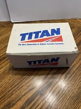Titan Cycle 1 Motorcycle Alarm Security System NIB
