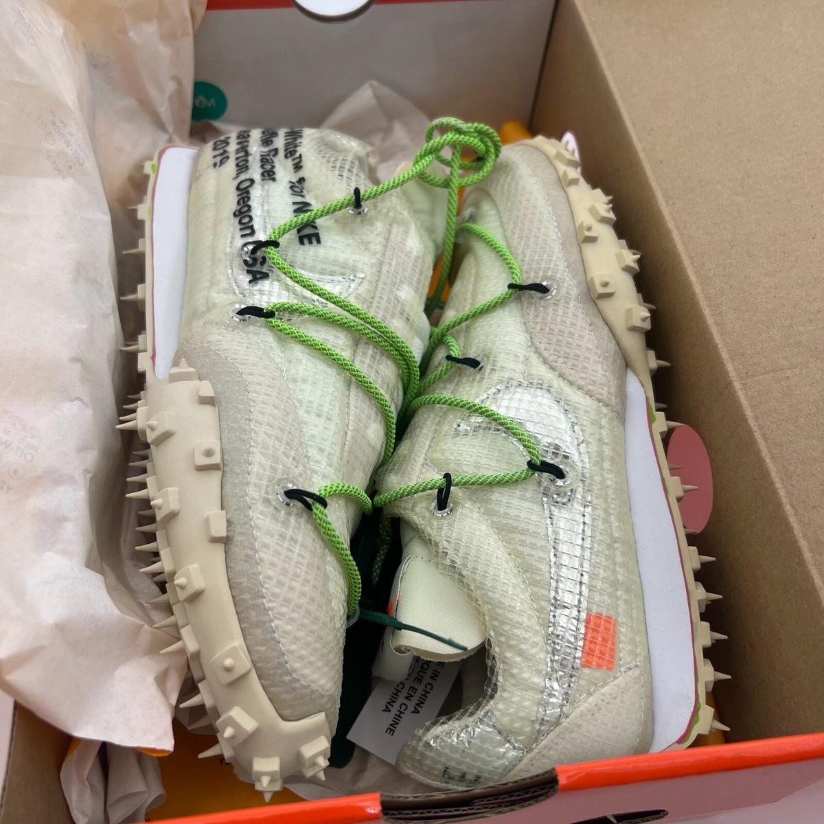 Nike Waffle Racer Off White Men display picture 2