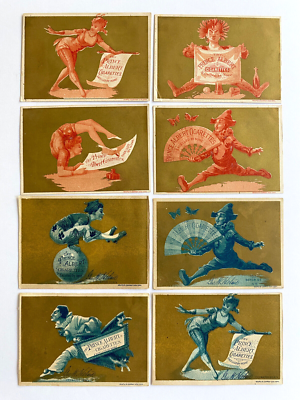 1880s cigarettes 1880s Prince Albert Cigarettes Tobacco Trade Card Lot of 8