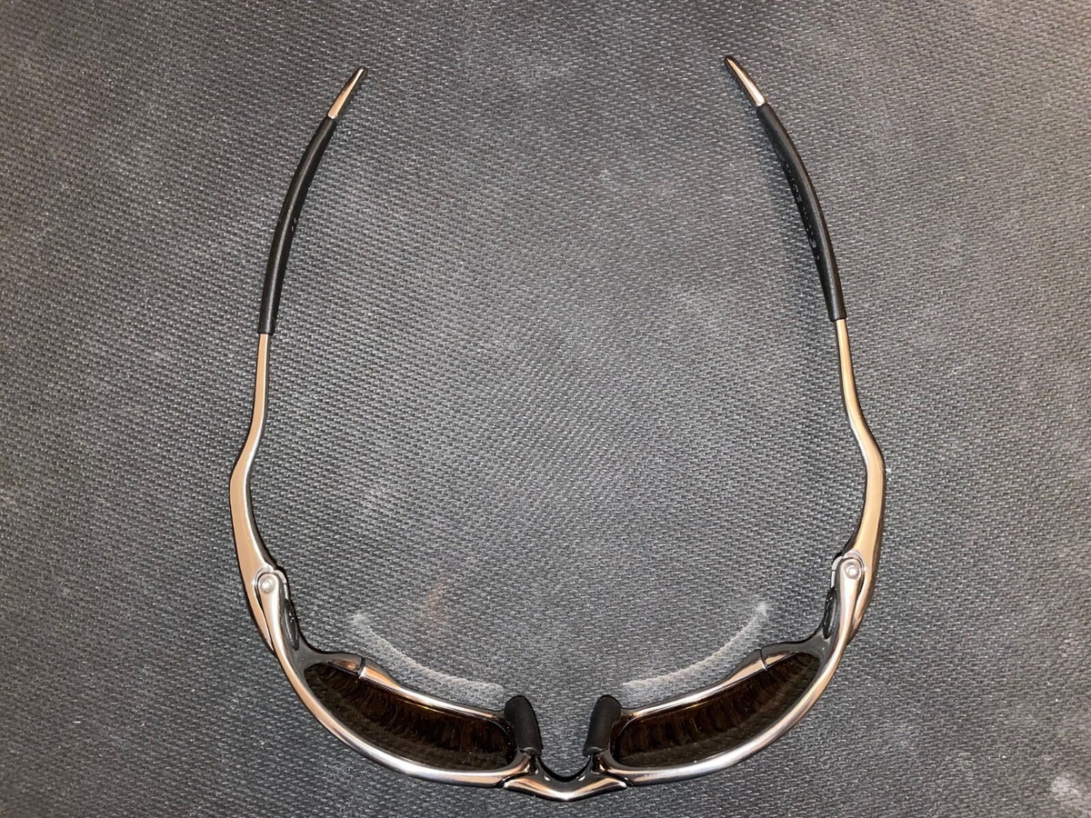 Oakley X METAL JULIET Polished Finish Glasses - Fire Polarized