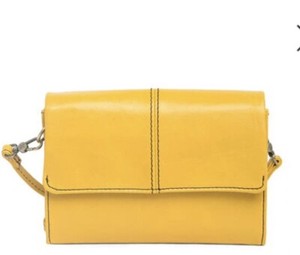 HOBO Sac à épaule en cuir convertible Jetty International Sunflower Yellow