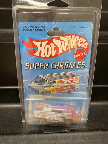 Vintage 1975 Mattel HOT WHEELS Redline Steam Roller MIP Unpunched Die-Cast Chrm - Bild 1 von 12
