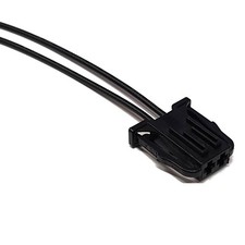 Stecker 2-polig Reparatursatz f&uuml;r VW Skoda Seat Audi 1J0972923 weiblich Kabel