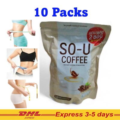 10 x SO U Coffee Speed Up Metabolism Help With Excretion No Sugar No Cholesterol