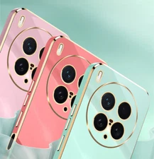 For ViVO X200 Ultra, Fashion Candy Plating Frame Soft Rubber Back Case Cover