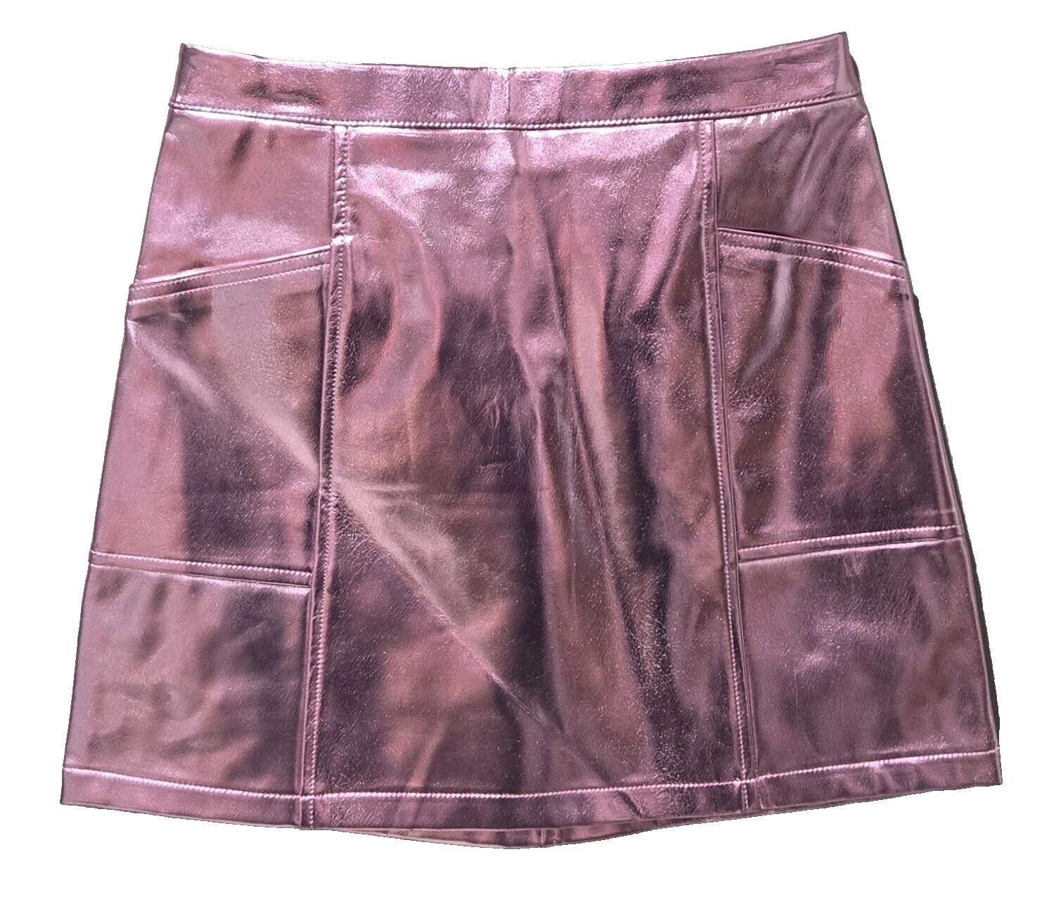 Faldas y faldas short de cuero para niñas