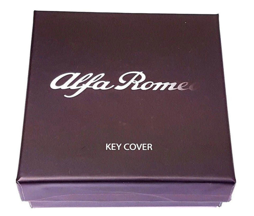 Genuine Alfa Romeo Giulietta & Giulia Red Key Cover Trim & Presentation Box New - Image 4 of 4