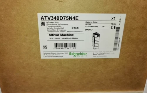 ATV340D75N4E Ethernet Inverter - 75kW- 400V - 3 Phase