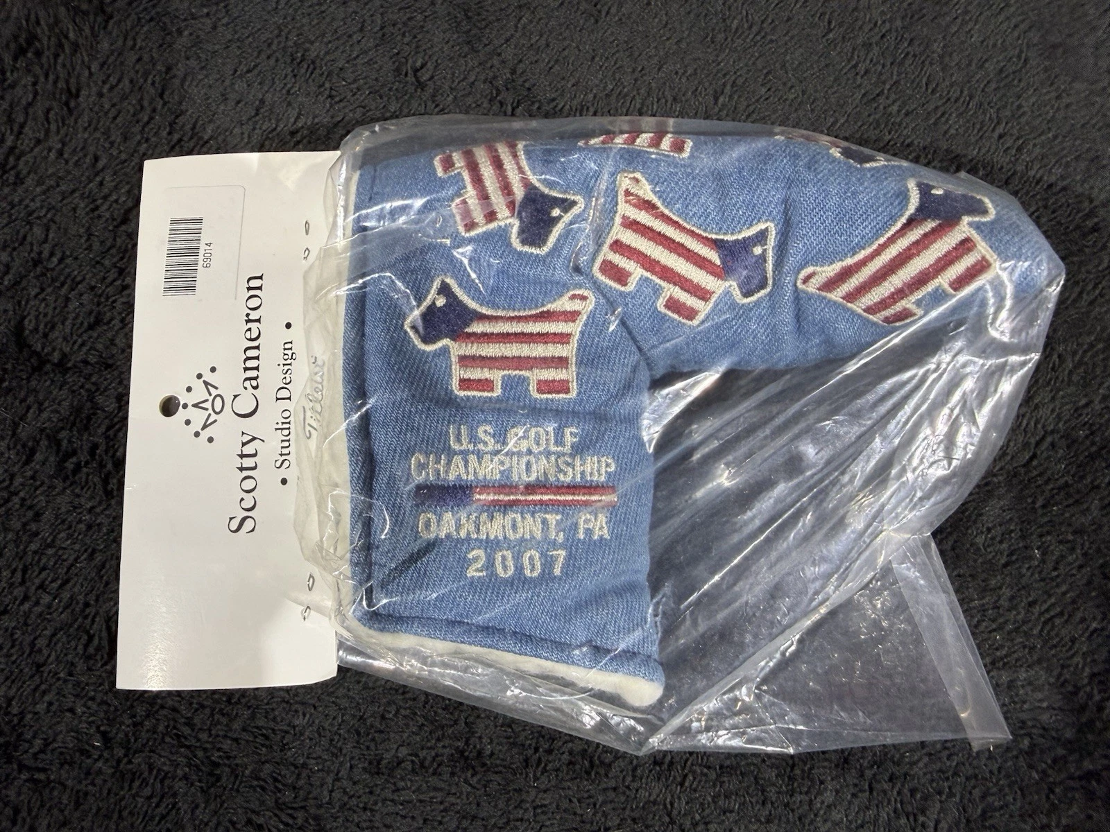 NEW NIB Scotty Cameron Headcover - 2007 U.S. Golf Championship Oakmont
