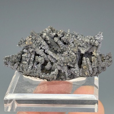 Safflorite, Dendritic Silver, Castle Mine, Haultain Town, Cobalt-Gowganda