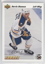 1991-92 Upper Deck Darrin Shannon #322 0a1