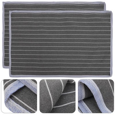 2 Pcs Kissen Handtuch Handtücher Kissenschutz Waschbarer Kissenbezug