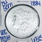 1884 BU UNCIRCULATED MORGAN SILVER DOLLAR AUTHENTIC U.S. MINT FREE SHIPPING 6315