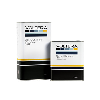 Voltera VC500 Clearcoat & Hardener Set Up, Refinish Kit, 7.5 Liters