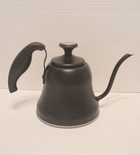 New Chefbar Black Kettle With Thermometer for Stove Top Gooseneck Spout HO26