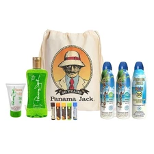 Panama Jack Family Fun Sunscreen Pack With Drawstring Backpack