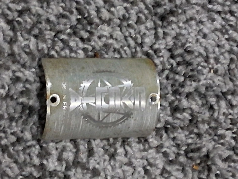 Placa de identificación con emblema de bicicleta rara de colección, Hiawatha, Empire & Cyclia Foto 3 de 4