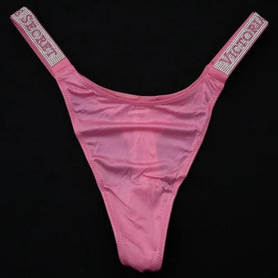 Mutandine Brasiliana Ania's Poison – Rosa, Laterali Elasticizzate, Micro Spandex, Donna (Regular O Plus)