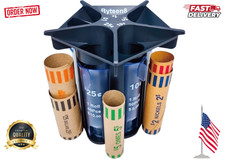 Coin Counter Coin Sorter Tube|Creative 5in1 Change Sorter Coin Counter