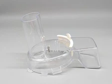 Crofton NT-0016 Food Processor Replacement 3 Cup Clear Bowl Lid Chute & Divider