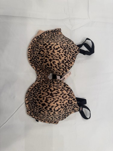 Victoria’s Secret Leopard Print Bra 36DD Underwire