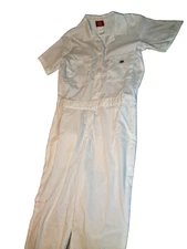 Dickies  Women's COOLING Temp-IQ Short Sleeve Flex Coverall White size XS