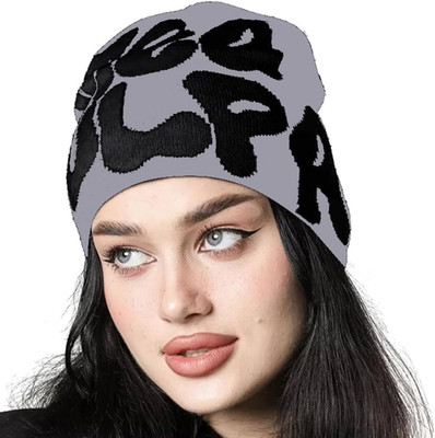 Beanie Mütze für Herren und Damen, Spider Web Hat Beanie Y2k, Mode Spide-Man Bea