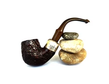GREAT PETERSON'S SYSTEM PREMIER (314) SANDBLAST BENT BILLIARD ESTATE PIPE