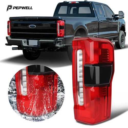 Right Rear Red  Halogen Tail Light with Blind Spot For 2023-2025 Ford F-250 F250