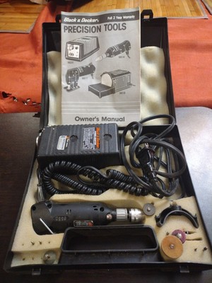 VTG Black & Decker High Speed Precision Detailing Rotary Tool 30,000 rpm  Works