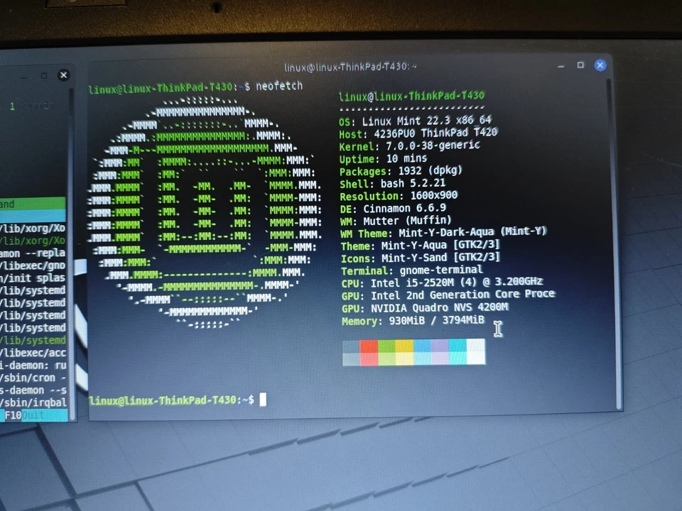 Lenovo ThinkPad T420 · i5-2520M · 4GB · 500GB, photo 3 sur 5