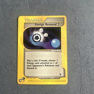 Energy Removal 2 Expedition Base Set 140/165 Uncommon Pokemon Card Near Mint