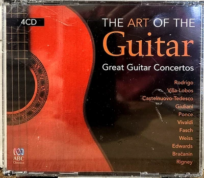 THE ART OF THE GUITAR: Great Guitar Concertos - NEW 4 CDs - Image 1 of 3