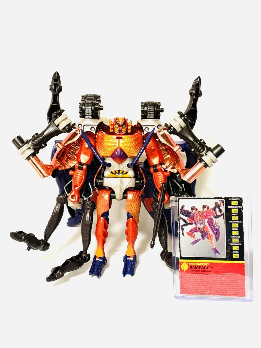 Beast Wars Rampage Transformers Transformers & Robots Action